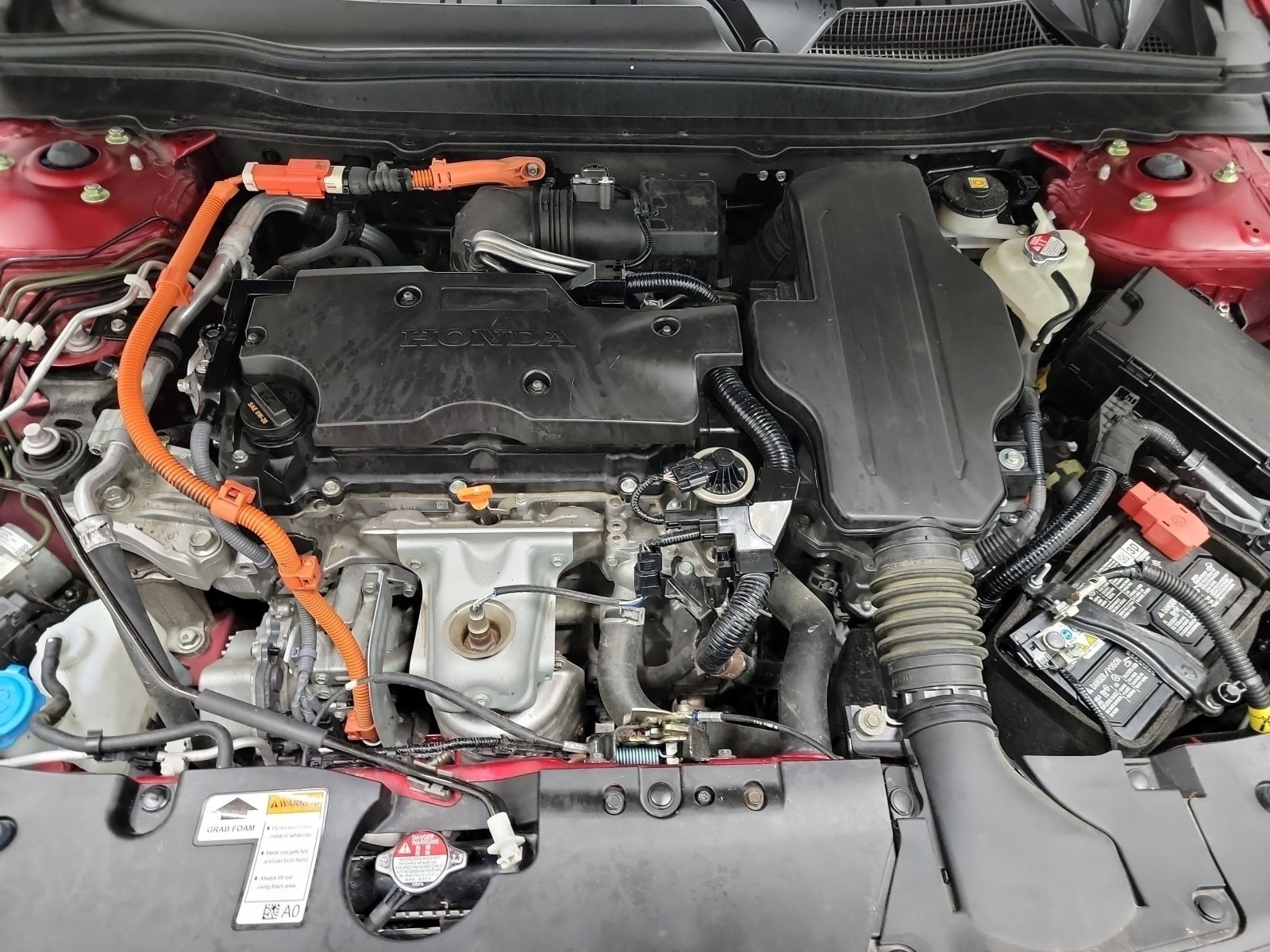 Used 2021 Radiant Red Metallic Honda EX-L image 24