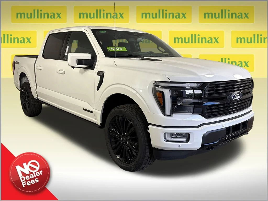 New 2026 White Ford Platinum image 1