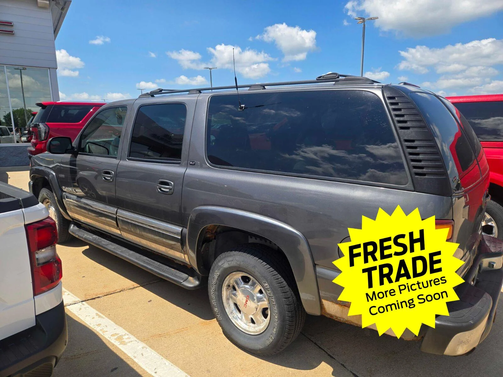 Used 2001 Storm Gray Metallic GMC SLT image 4