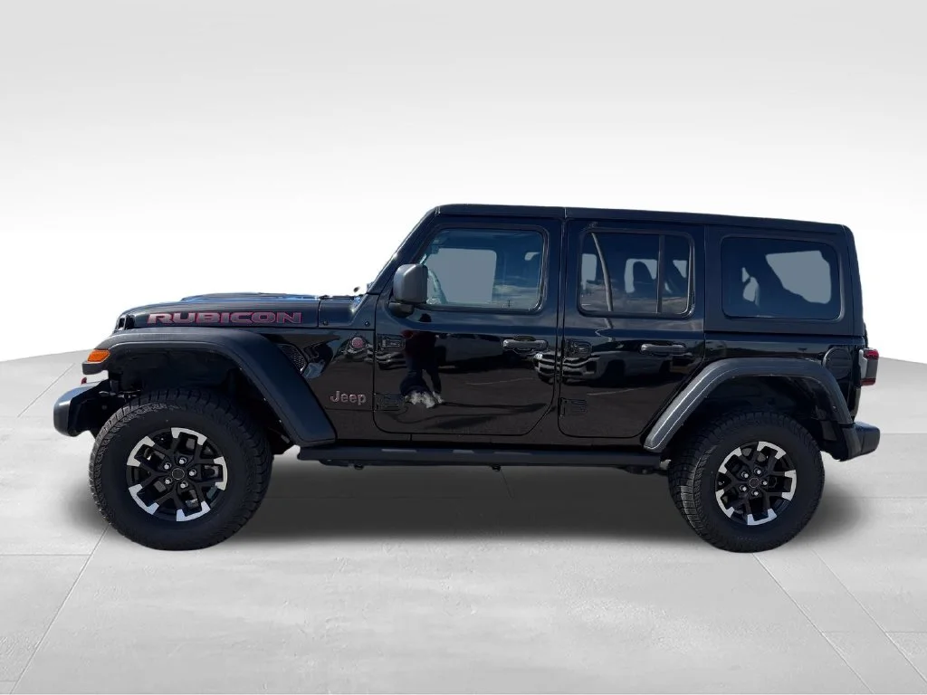 Used 2025 Black Jeep Rubicon image 2