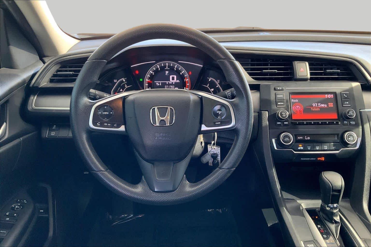 Used 2018 Crystal Black Pearl Honda LX image 6