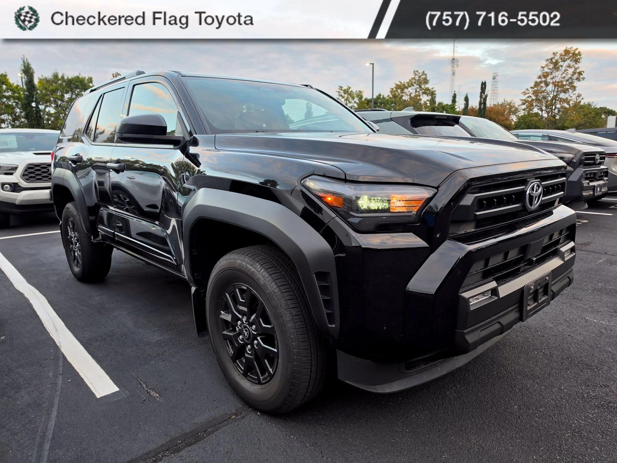 Used 2025 Black Toyota SR5 image 3
