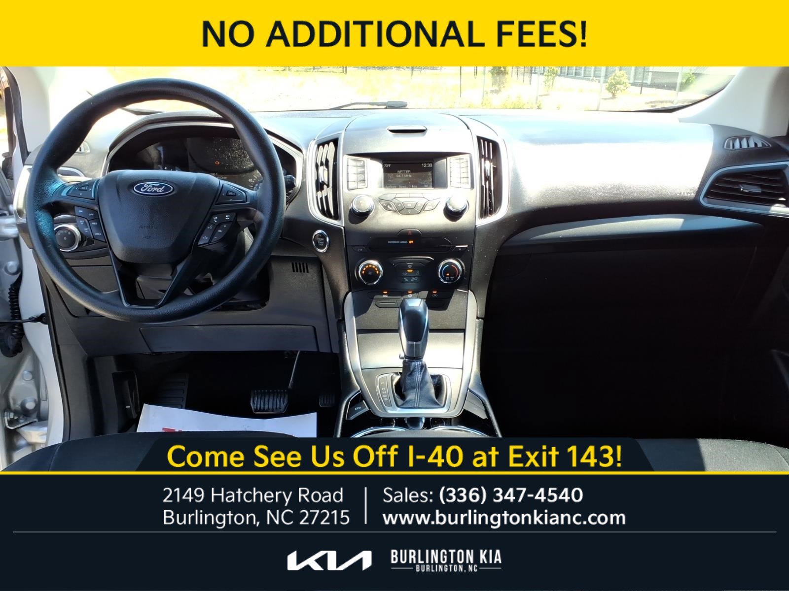 Used 2018 Ingot Silver Metallic Ford SE image 6