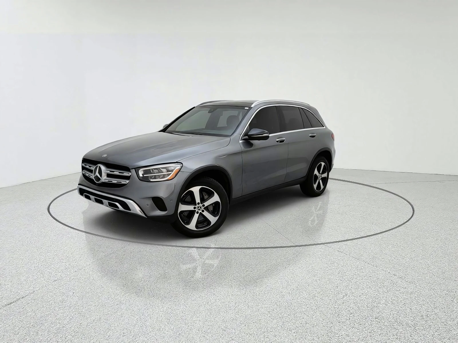 Used 2020 Selenite Grey Metallic Mercedes-Benz GLC 300 image 1