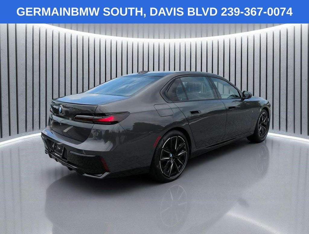 Certified Used 2023 Gray Metallic BMW 740i image 5