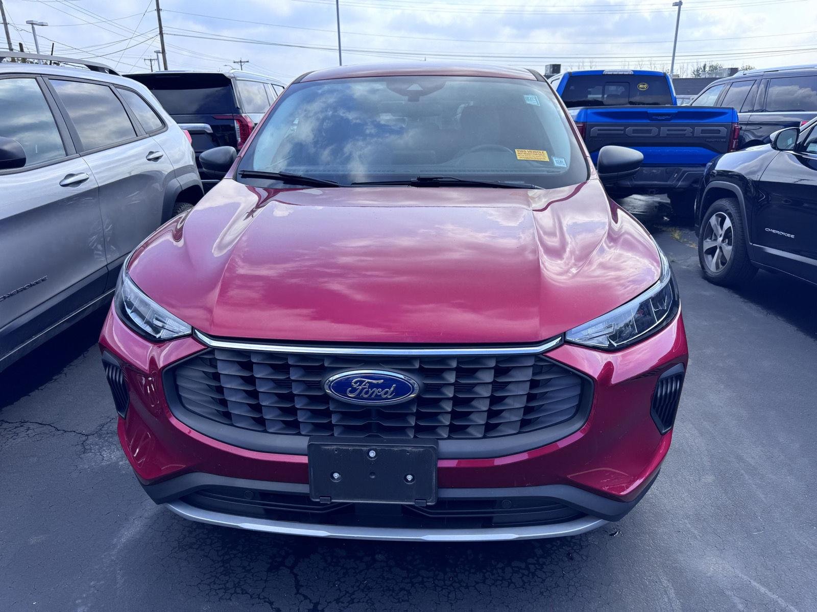 Used 2023 Rapid Red Metallic Tinted Clearcoat Ford Active image 2