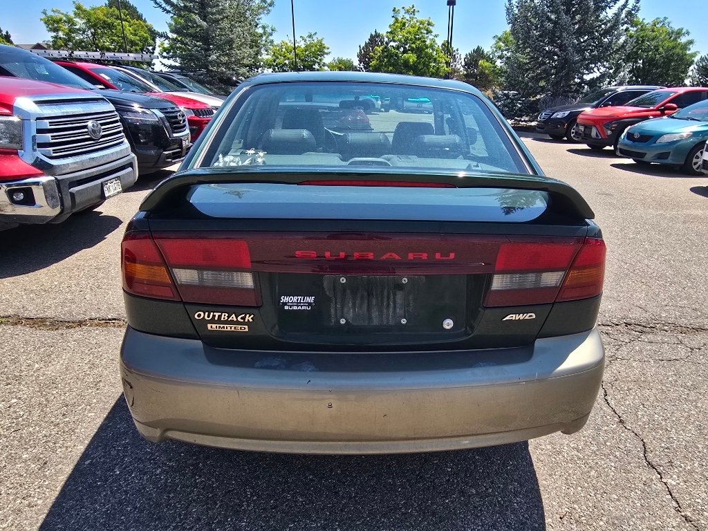 Used 2000 Timberline Green Pearl/Titanium Pearl Subaru Outback Ltd image 4