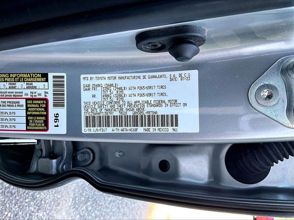 Used 2023 Silver Toyota TRD Sport image 9
