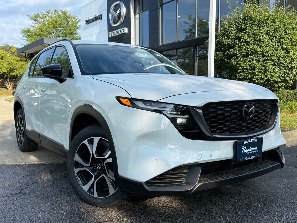 New 2026 Rhodium White Metallic Mazda 2.5 S Preferred AWD image 1