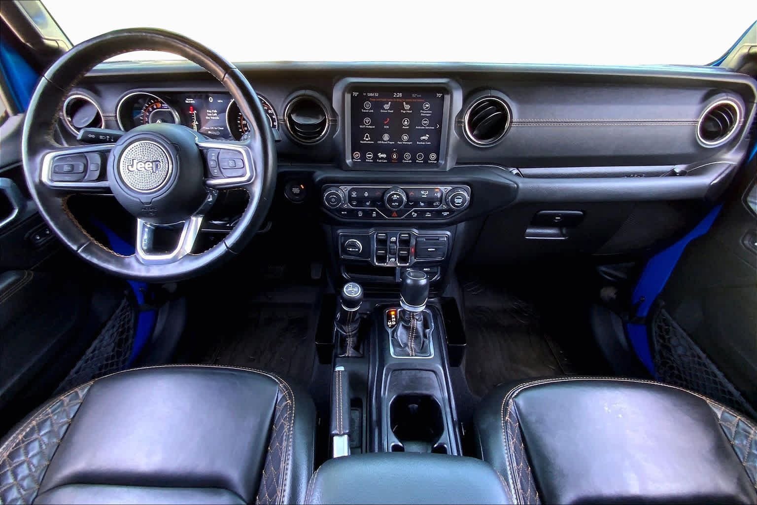 Used 2022 Hydro Blue Pearlcoat Jeep Unlimited High Altitude image 14