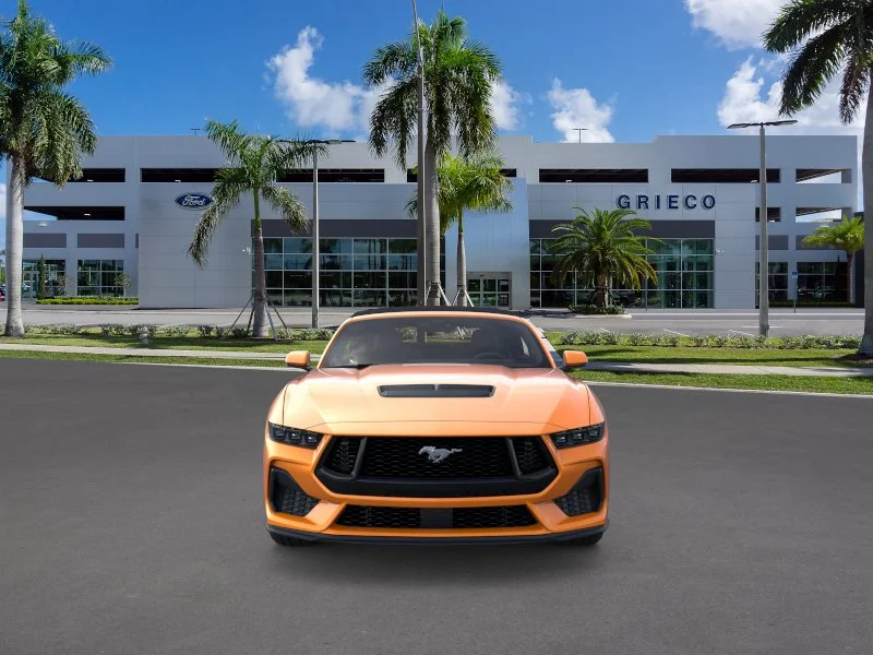 New 2026 Orange Fury Metallic Tri-coat Ford GT Premium Convertible image 6