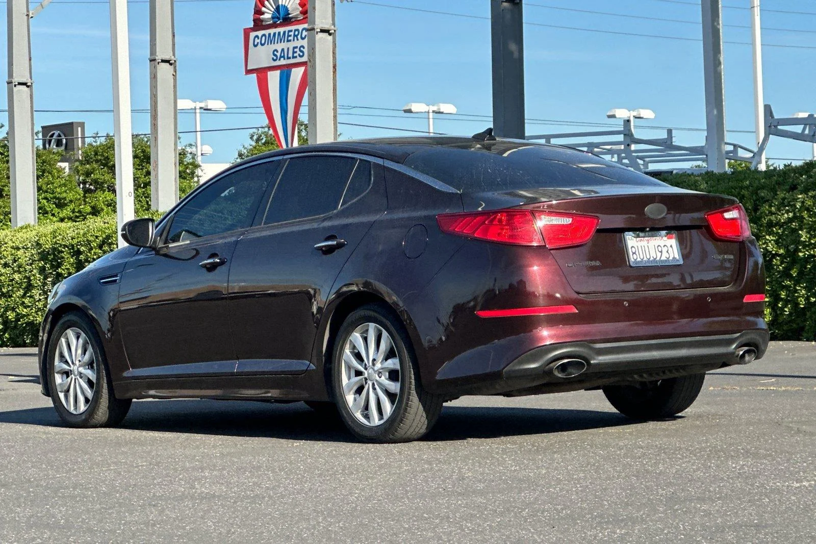 Used 2015 Dark Cherry Kia EX image 5
