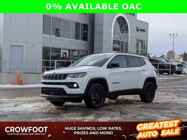 2026 Jeep Compass North - - 4x4 - Altitude Special Edition 18 inch Black Wheels & More!