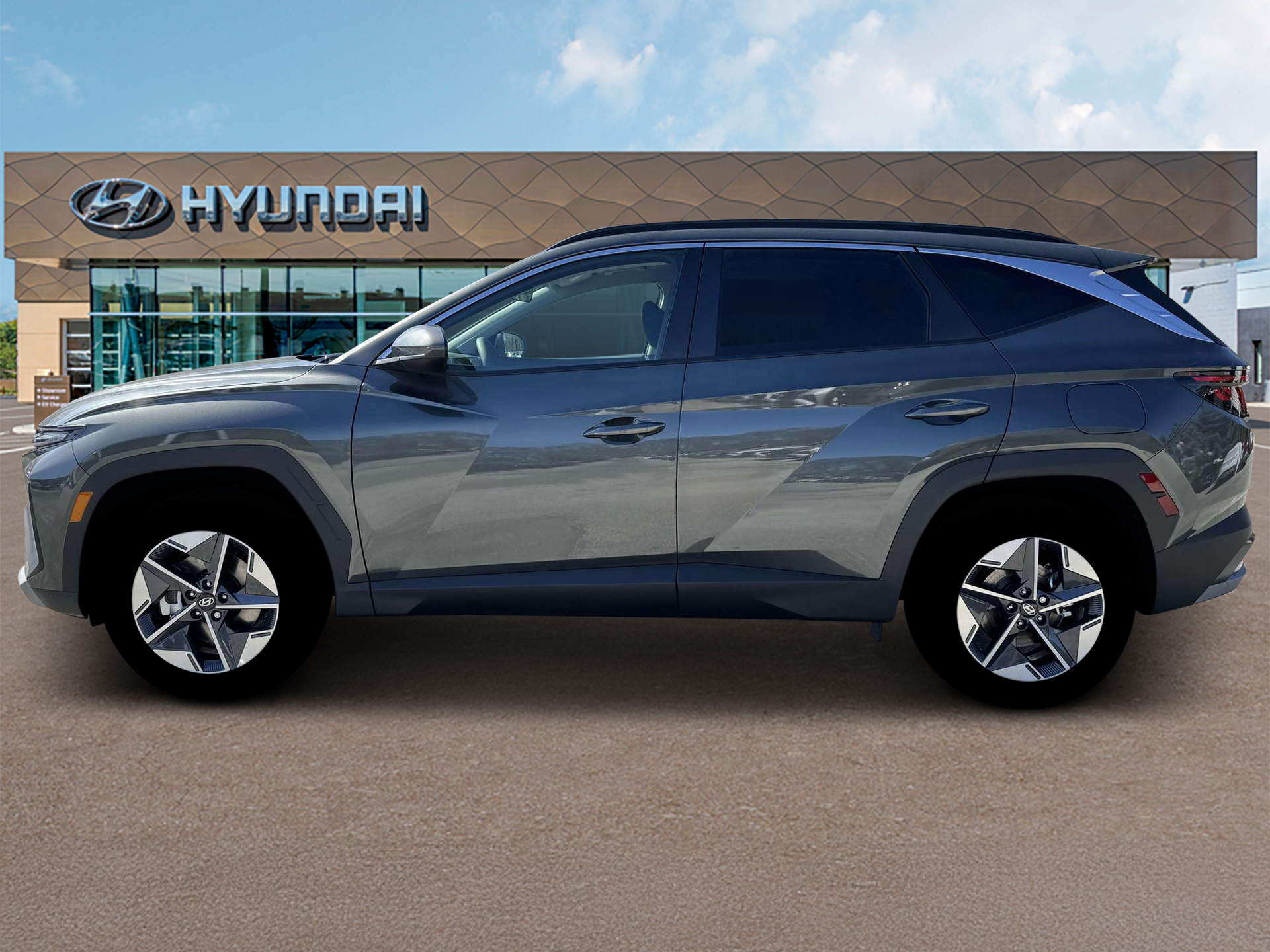 New 2026 Gray Hyundai SEL image 3
