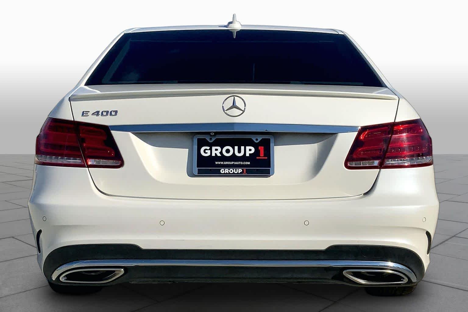 Used 2016 designo Diamond White Metallic Mercedes-Benz E 400 image 5
