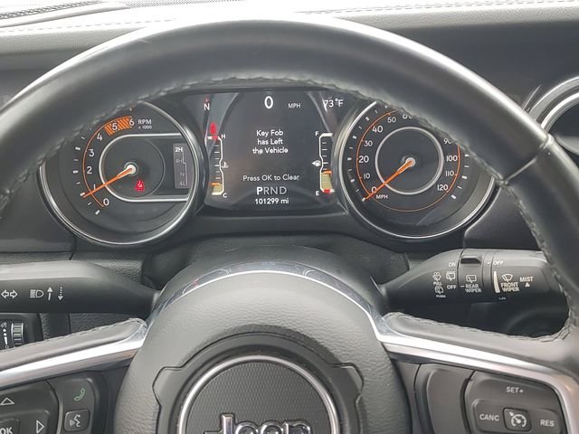Used 2021 Gray Jeep Unlimited Sahara Altitude image 12