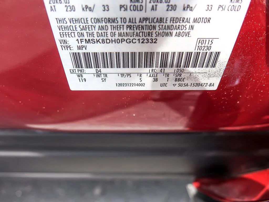 Used 2023 Red Metallic Ford XLT image 36