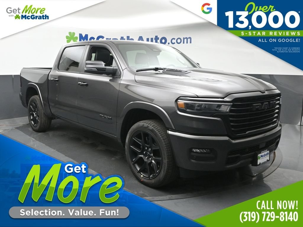 New 2026 Granite Crystal Metallic Clear-Coat Exterior Paint RAM Laramie image 1