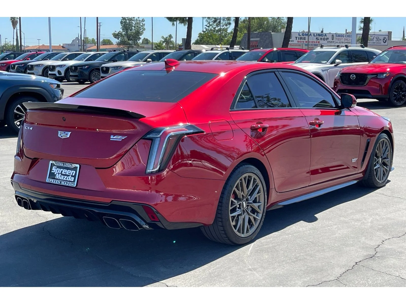 Used 2025 Radiant Red Tintcoat Cadillac Blackwing image 7