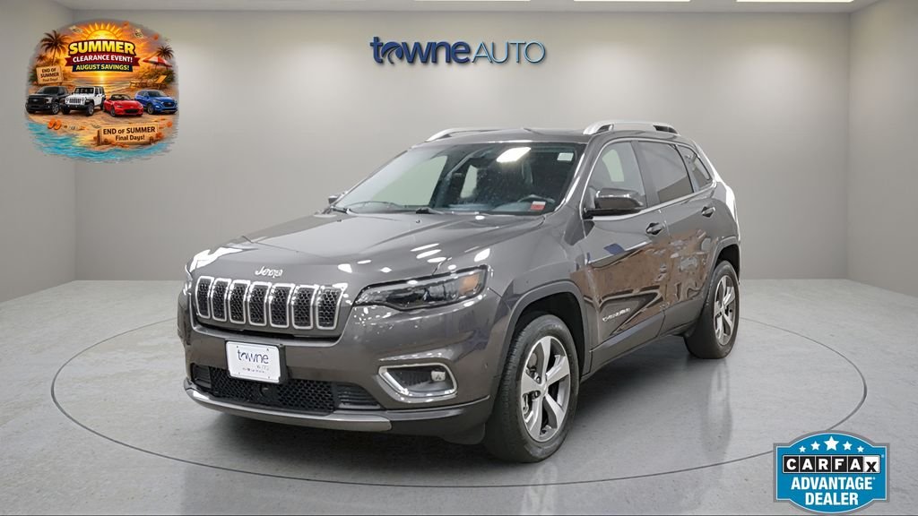 Used 2021 Gray Jeep Limited image 1