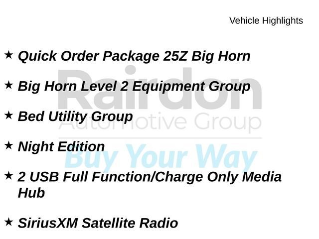 Used 2020 Granite Crystal Metallic Clearcoat Ram Big Horn image 32