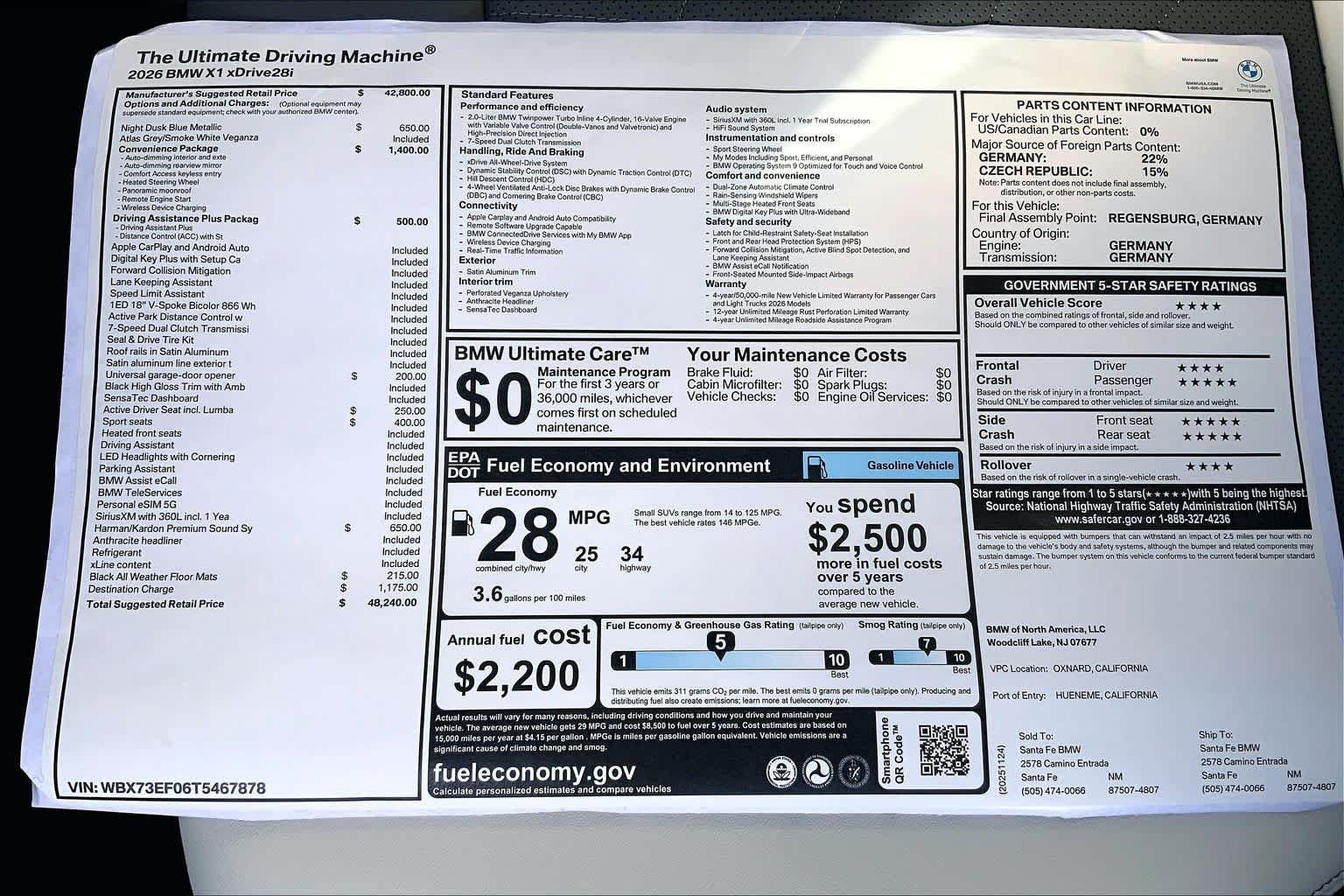2026 BMW X1 XDrive28i - Photo 19
