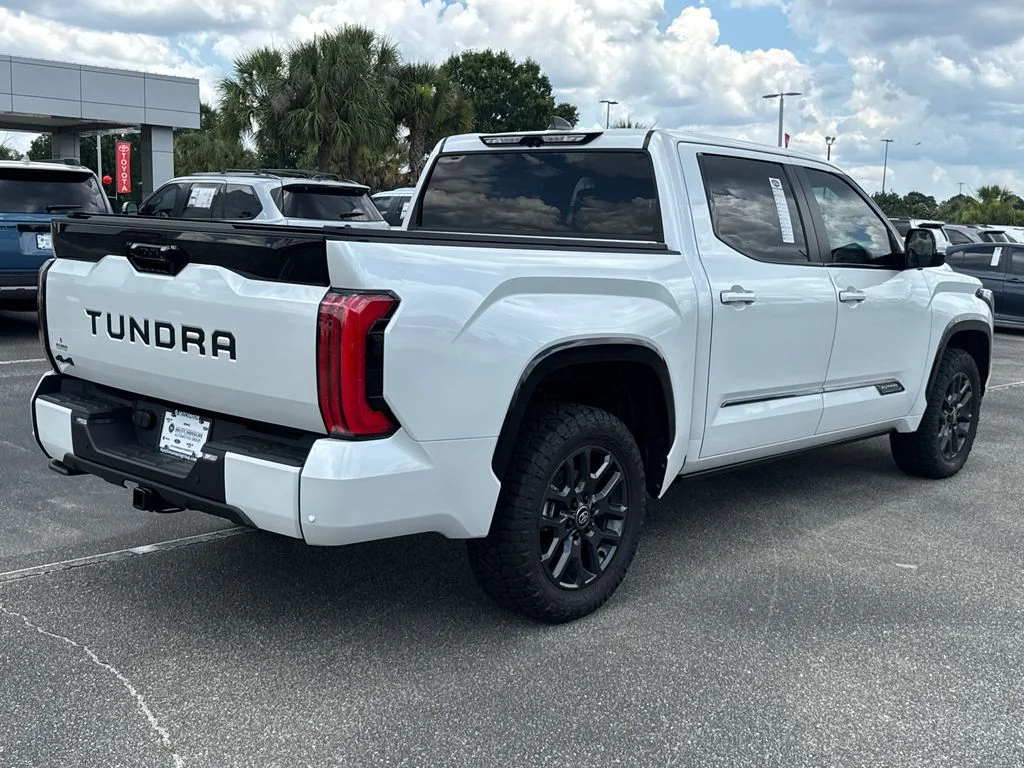 New 2026 White Toyota Platinum image 3