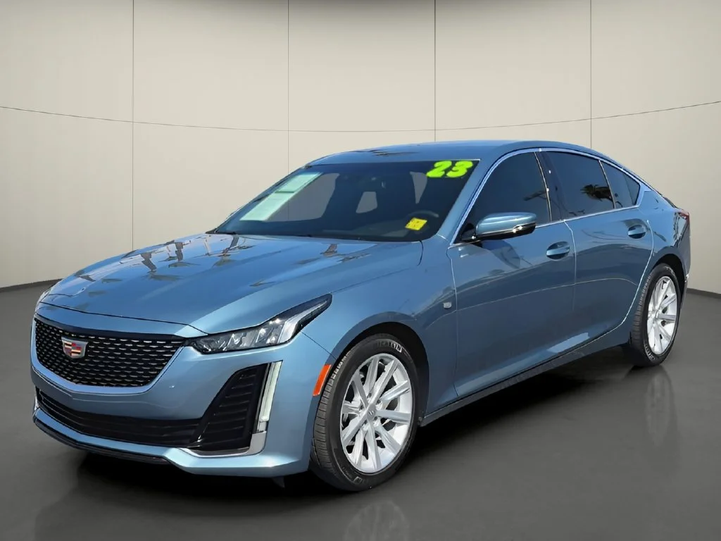 Used 2023 MIDNIGHT STEEL METALLIC Cadillac Luxury image 4