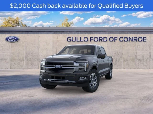 New 2026 Agate Black Metallic Ford Platinum image 2