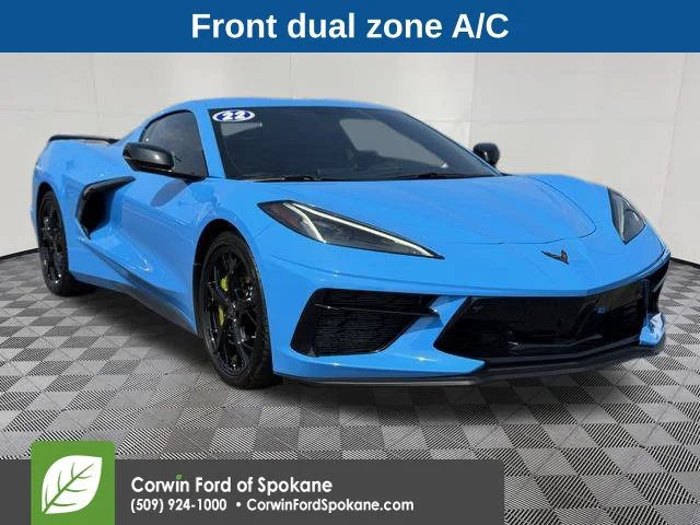 Used 2022 Rapid Blue Chevrolet Stingray image 5