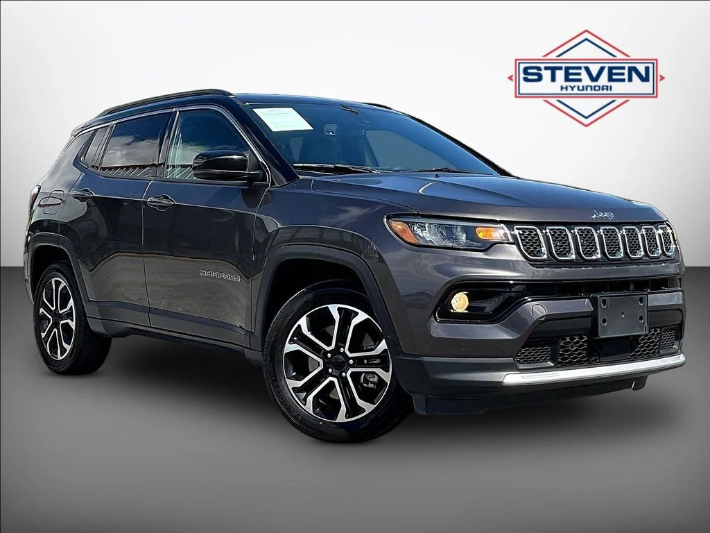 Used 2024 Gray Jeep Limited image 1