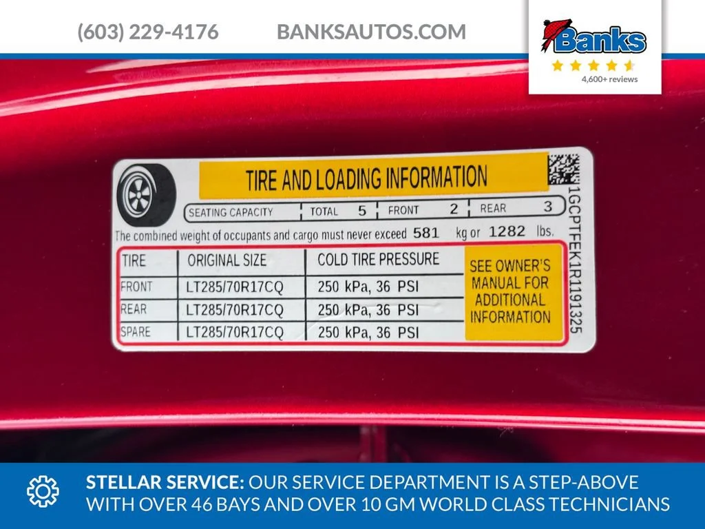 Certified Used 2024 Radiant Red Tintcoat Chevrolet ZR2 image 9
