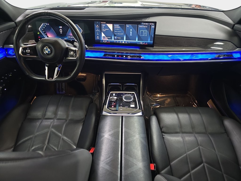 Certified Used 2024 Black Sapphire Metallic BMW 740i image 11