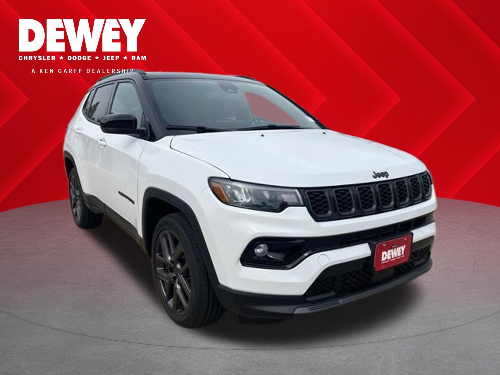 New 2026 Bright White Clear-Coat Exterior Paint Jeep Limited Altitude image 1