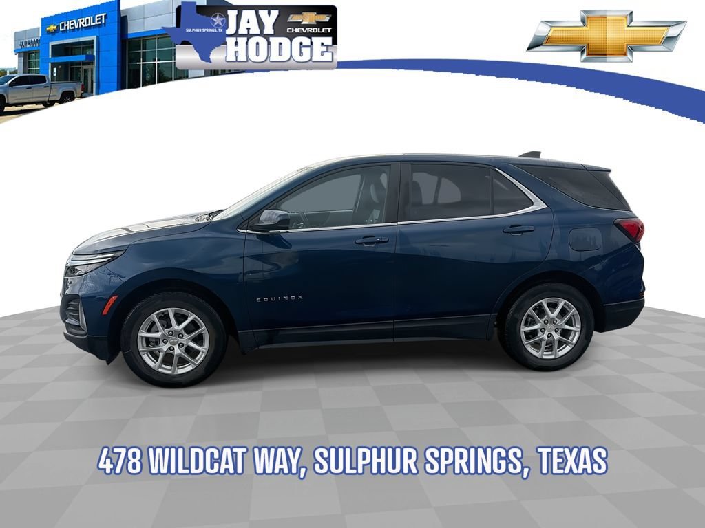 Certified Used 2023 Blue Glow Metallic Chevrolet LT image 1