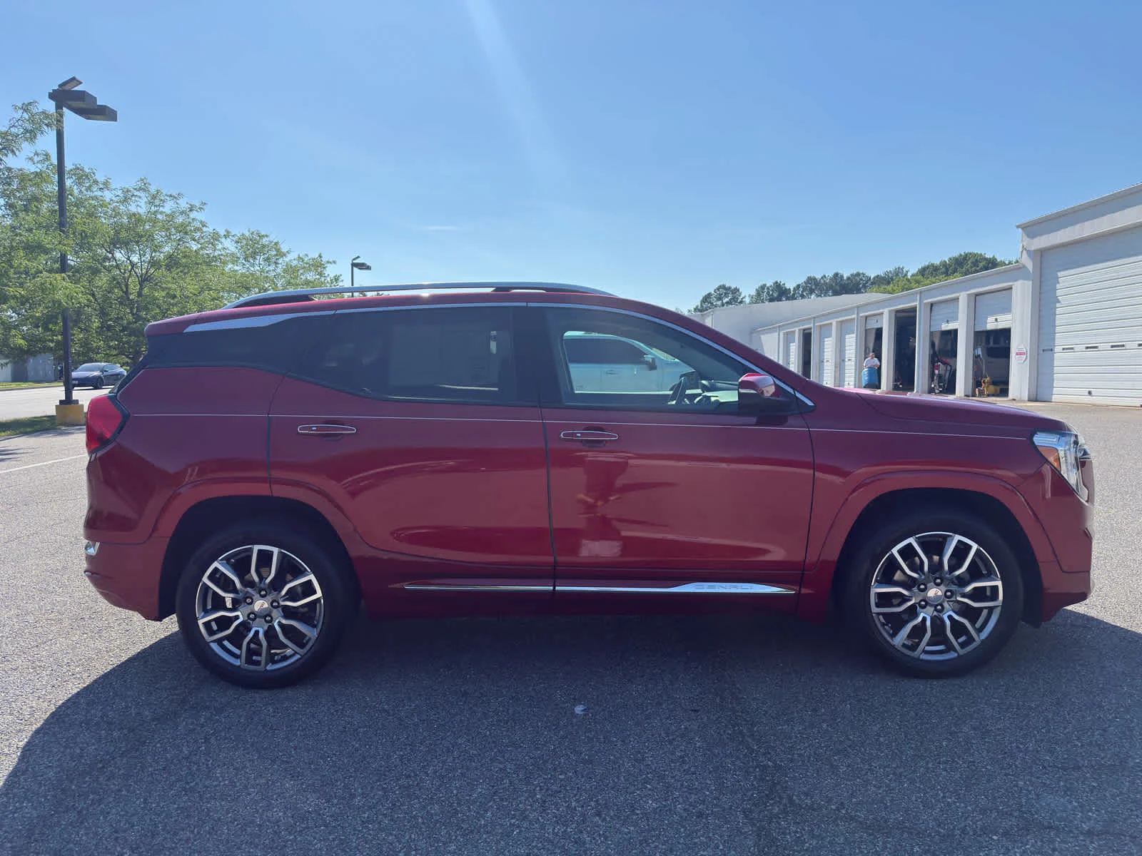 Used 2022 Cayenne Red Tintcoat GMC Denali image 7