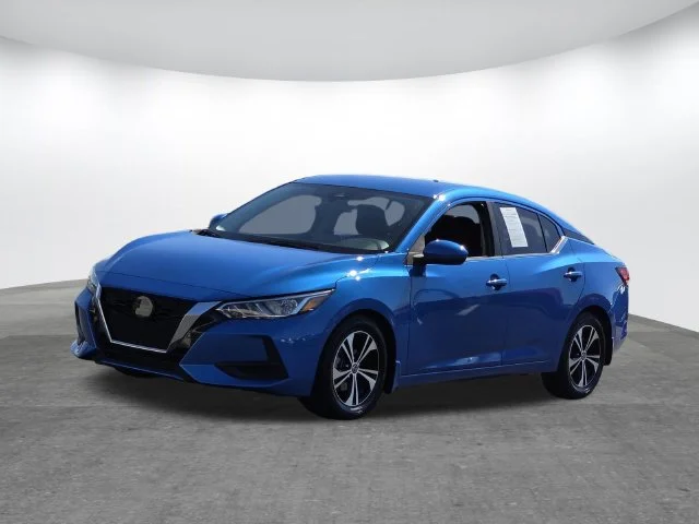 Certified Used 2022 Electric Blue Metallic Nissan SV image 7