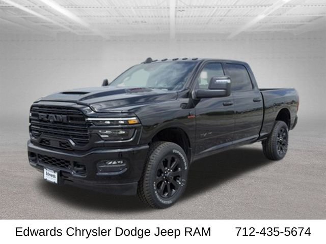 New 2026 Diamond Black Crystal Pearl-Coat Exterior Paint RAM Laramie image 3