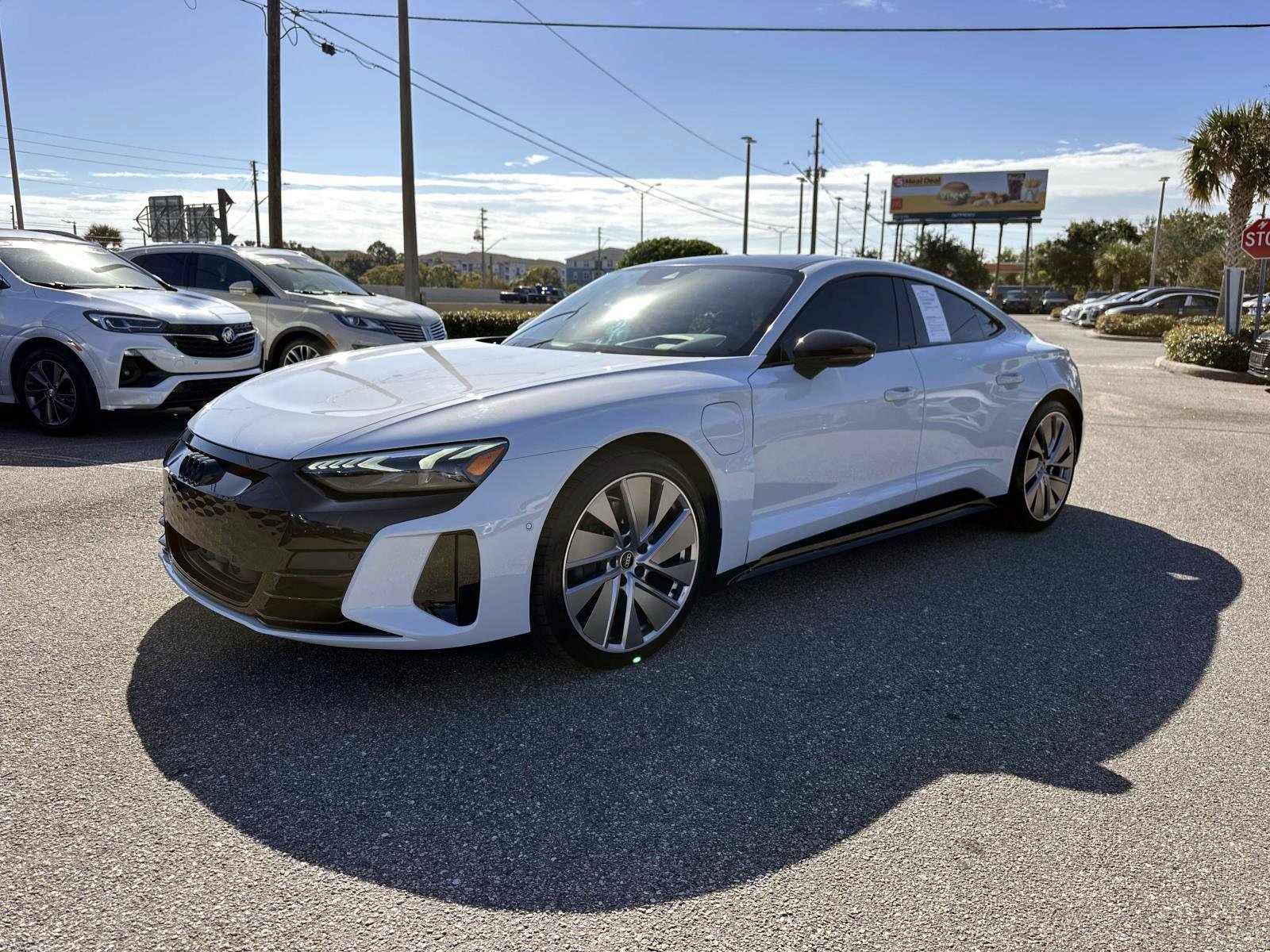 Certified 2022 Audi e-tron GT Prestige with VIN WAUEJBFW9N7009009 for sale in Clearwater, FL