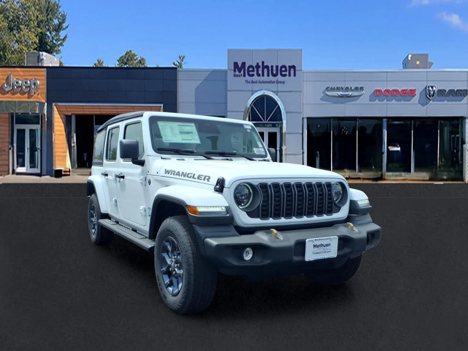 New 2026 Bright White Clearcoat Jeep 85th Anniversary image 1
