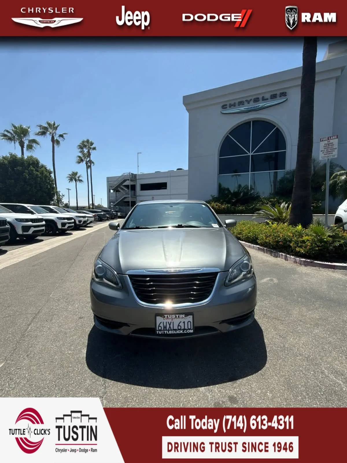 Used 2012 Tungsten Metallic Chrysler Touring image 2