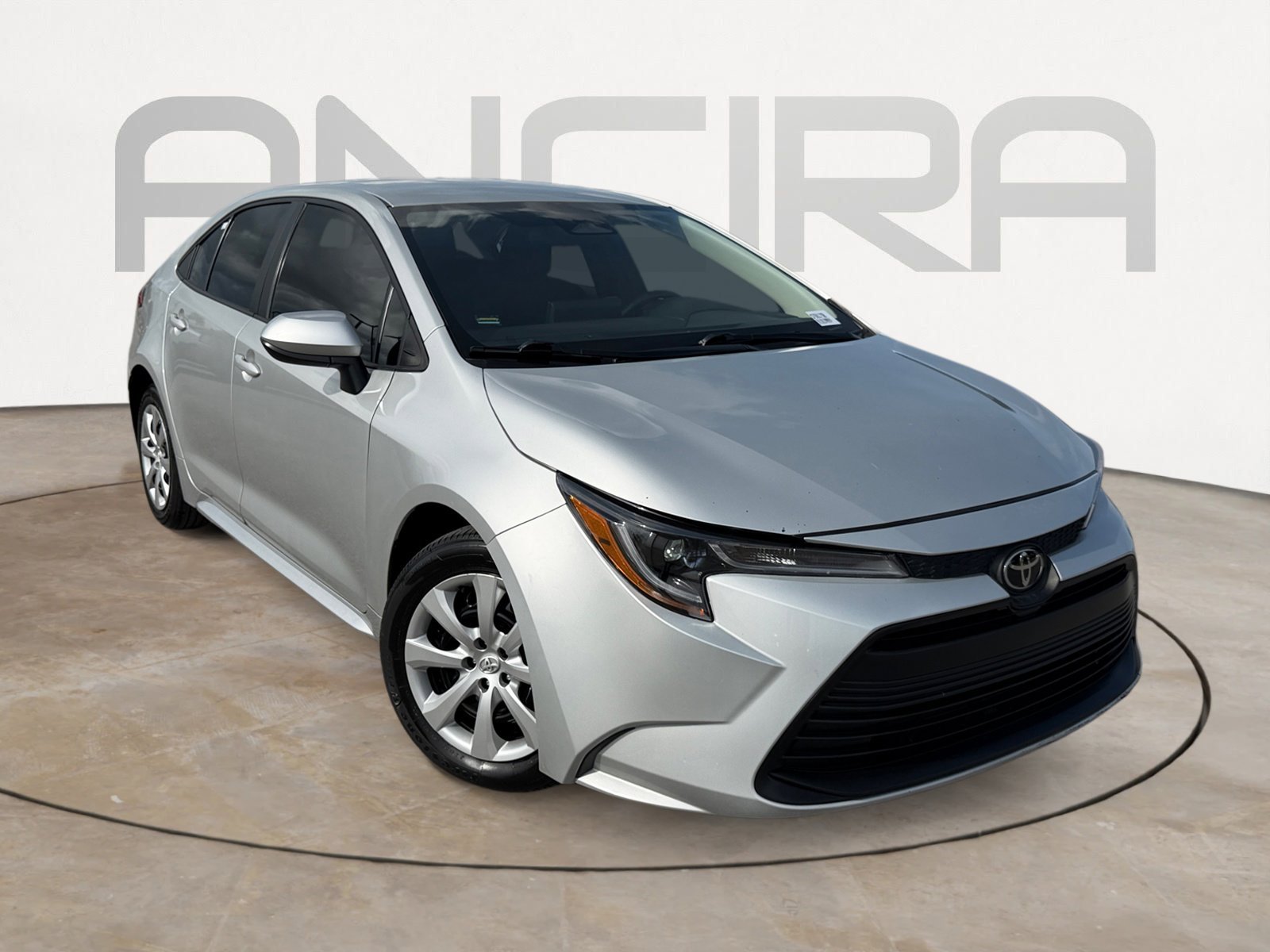 Used 2024 Classic Silver Metallic Toyota LE image 4