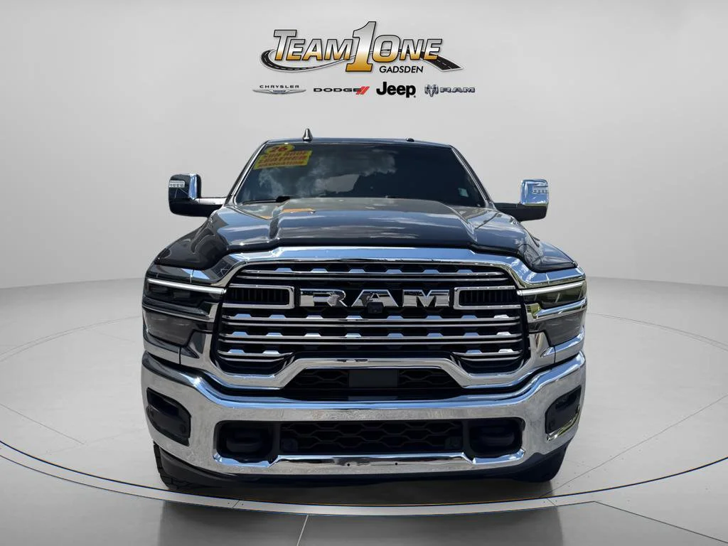 Used 2026 Diamond Black Crystal Pearlcoat Ram Limited image 2