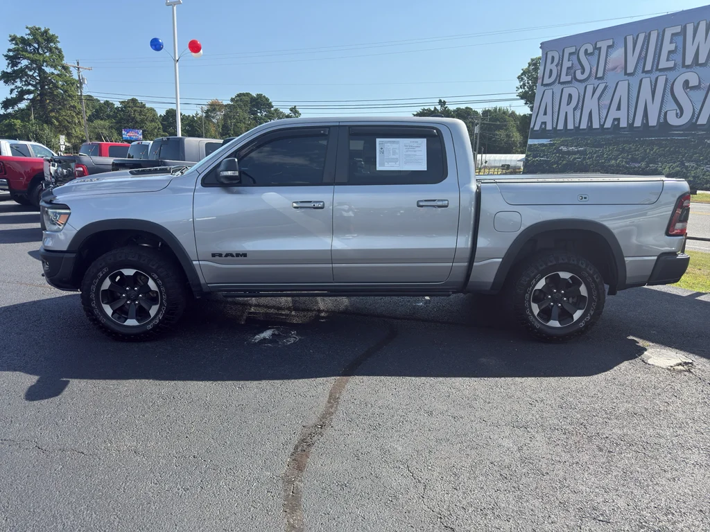 Used 2021 Billet Silver Metallic Clearcoat Ram Rebel image 7