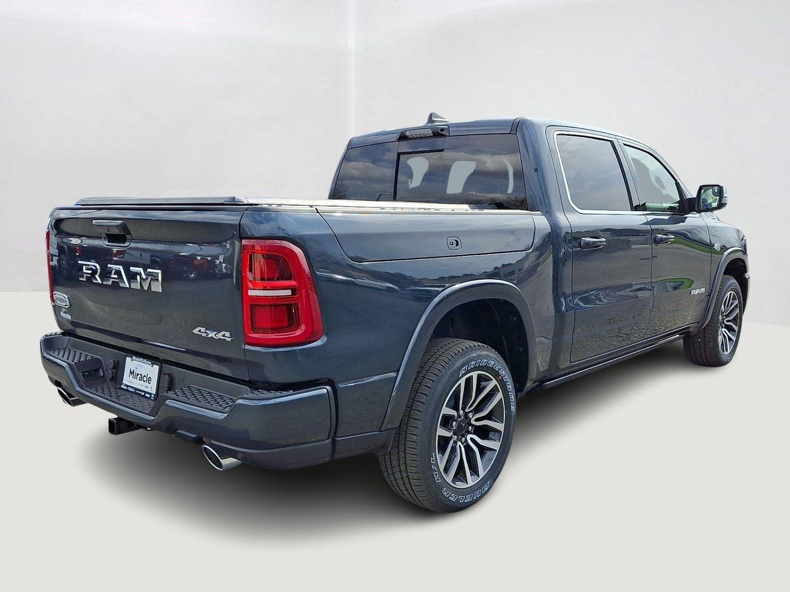 New 2026 Forged Blue Metallic Exterior Paint RAM Longhorn image 3