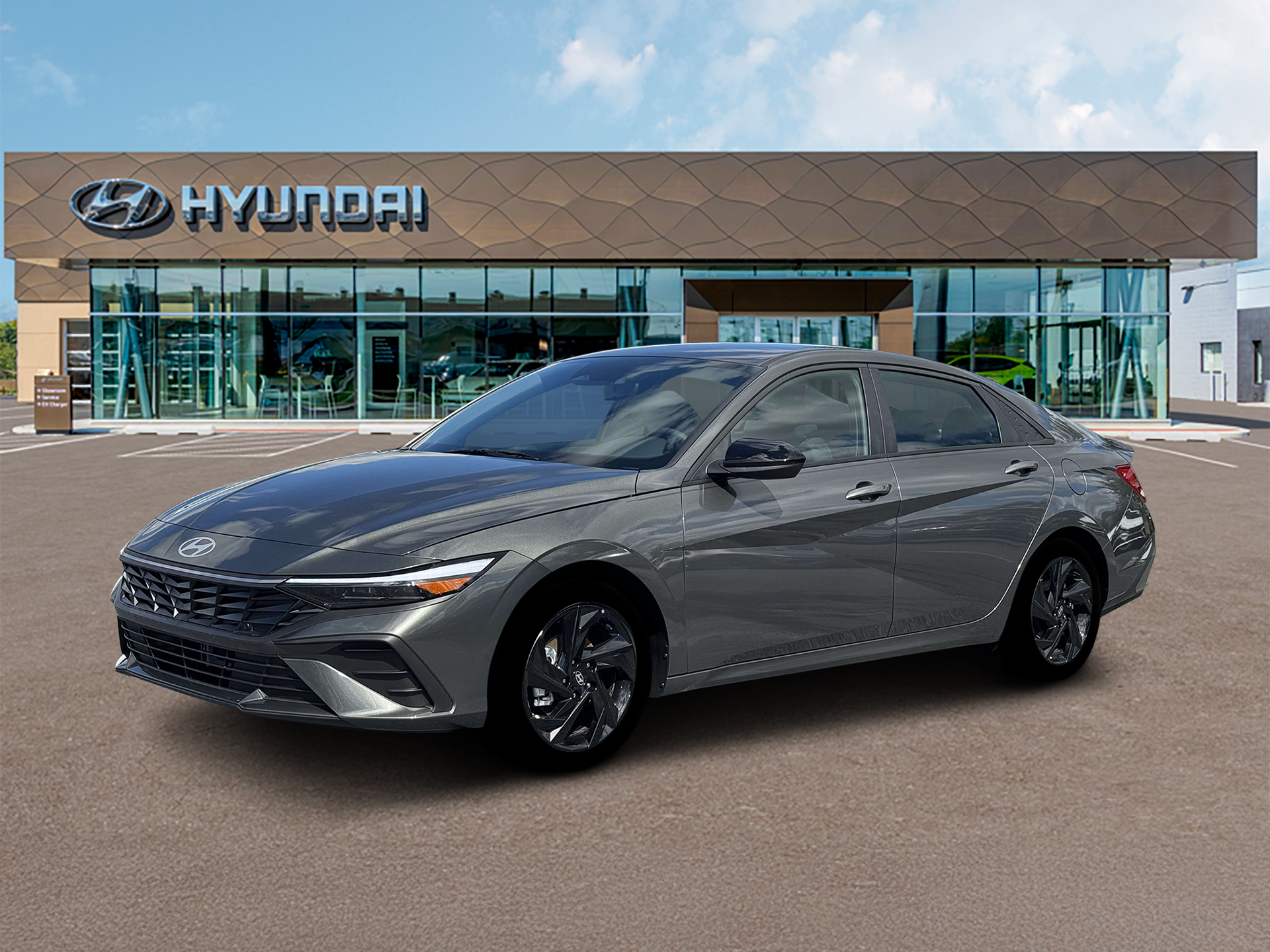 New 2026 Gray Hyundai SEL Sport image 2