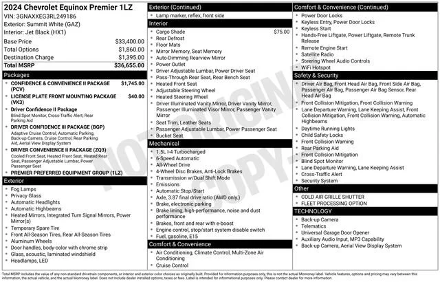 Used 2024 Summit White Chevrolet Premier image 31