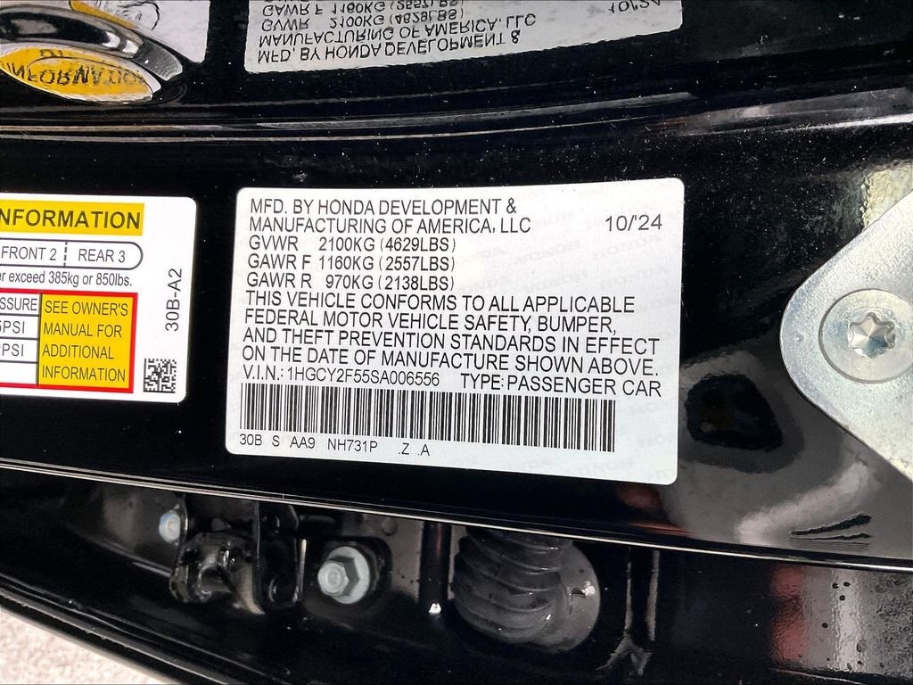 Used 2025 Black Honda Sport image 35