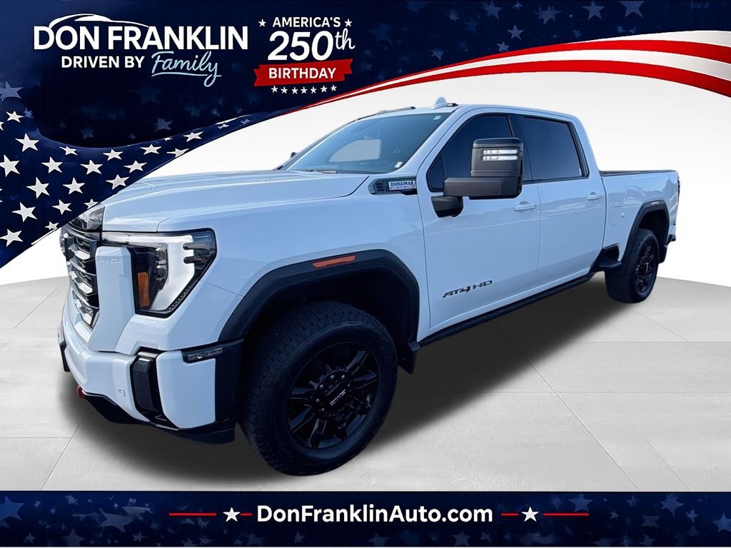 Used 2024 White GMC AT4 image 1