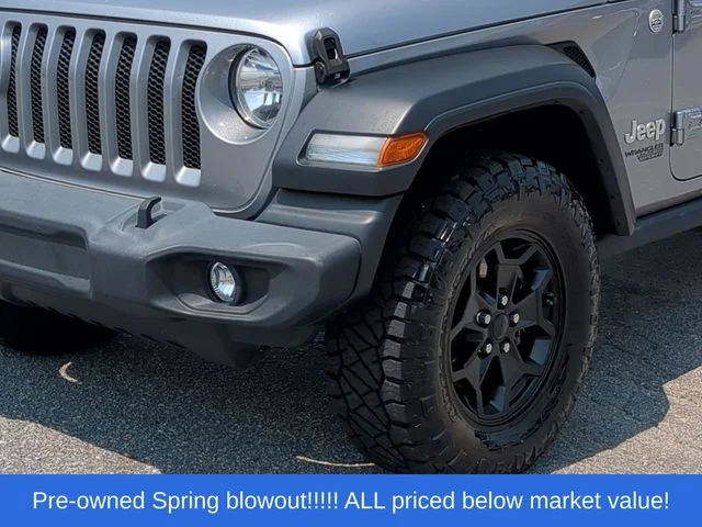 Used 2021 Silver Jeep Unlimited Sport S image 17